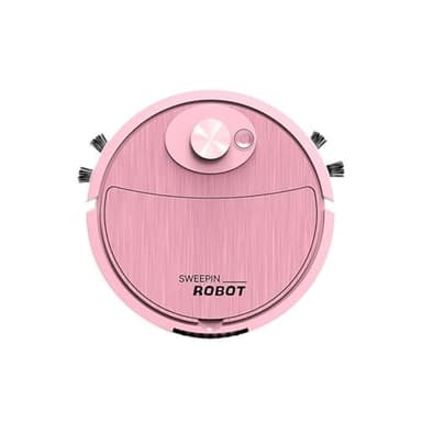 Self-Empty Robot Vacuum, Robot Vacuum and Mop, Clean Robotic, 3-in-1 Robot Vacuum Cleaner Sweeping Robot, Strong Suction Power Vacuum Mop Robot for Pet Hair Hard Floors(Pink)