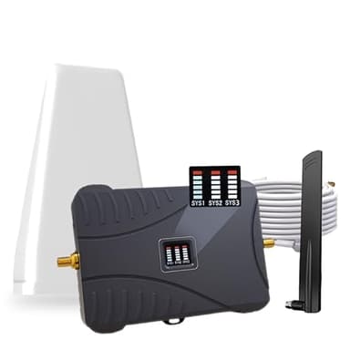 Cell Phone Booster for Home，Up to 3500Sq Ft, Cell Phone Signal Booster with Band 5/12/17/13 for All Canadian Carriers | Boost 4G Data Signal | ISED Approved