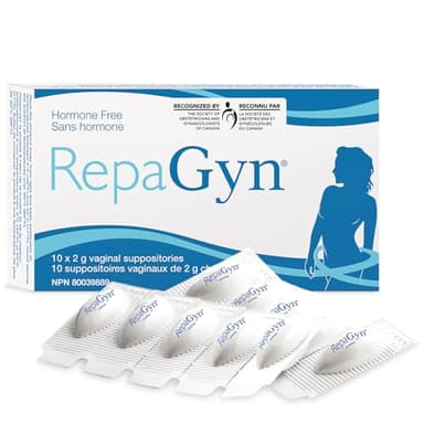 RepaGyn Vaginal Dryness Moisturizer - Effective in Vaginal Dryness and Mucosa Healing - Formulated with Hyaluronic Acid for Vaginal Tissue Healing - Natural and Non-hormonal