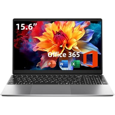 jumper 15.6 Inch Laptop with Office 365, 4GB RAM 128GB Storage Expandable 1TB, 4-Core Processor, HD Display, Windows 11 Laptops Computer, Wi-Fi 5, BT4.2, Type-C, Numpad, for Students and Business.