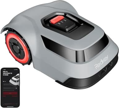 Redkey MGC1000 Robot Lawn Mower 10800 Sq Ft, Lawn Mower to 10K+ Sq Ft, Industrial-Grade Robot Mower, C-TOF Precise High Coverage, Automatic Robotic Mower with Automatic Charging, WiFi APP Controlled