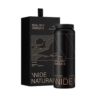 WIDE NATURALS | Seal Oil+ Omega 3 1000mg