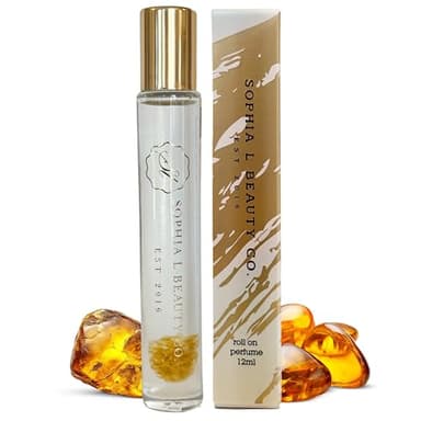 Pheromone Perfume For Women, Long Lasting Vanilla Perfume With Coconut Oil, Portable Pheromone Perfume (12 Ml) (Roll On) (Egyptian-Amber) (Packaging May Differ)