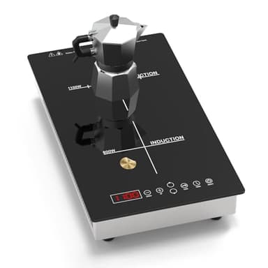 GRACEALL 2 Burner Induction Cooktop, 12 inch Glass Top Electric Stvoe for Cooking, Built-in & Countertop Kitchen Hotplate, 120V Plug in Stoves with Safty Lock and Timer