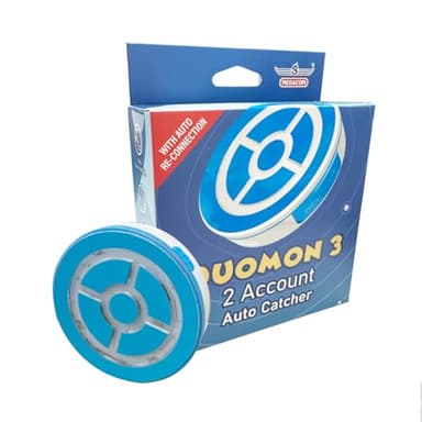Megacom DuoMon3 1P/2P Auto Catcher, Pocket Auto Collecting Device with Adjustable Lights, Sound Notifications and One Touch Reconnect 2024 Version