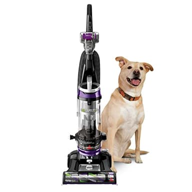Bissell 2258B Cleanview Swivel Upright Multi-Cyclonic Vacuum for Homes with Pets with Automatic Cord Rewind, Washable Filter, Scatter-Free Technology and Edge-to-Edge Suction, Purple