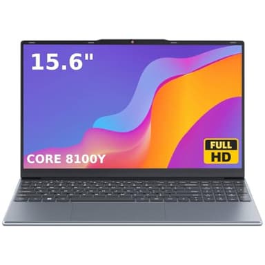 OTVOC Laptop Computer 15.6 inch, Compatible with Windows 11, Core CPU(Beats Pentium, Celeron), Up to 3.4GHz, 4GB RAM, 128GB SSD, Up to 2TB, 15.6" FHD IPS 1920x1080, for Students, Business