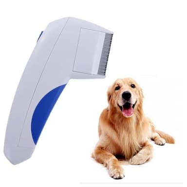 AXOMPLX 1 Pcs Flea Remover, Flea Cleaning Brush Remover Comb, Catcher Fleas Tick Cat Safe Kills Fleas Pet Supply Pet Supply for Dandruff Removal Hair Stains for Cats Dogs