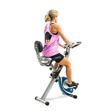 Xterra FB350 Folding Exercise Bike, Silver