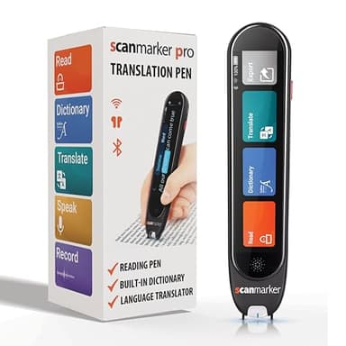 Scanmarker Pro | Reading Pen & Translation Pen | Assistive Tool for Dyslexia, Learning Difficulties & Language Learners | 100+ Languages