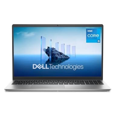 Dell 15 Laptop DC15250-15.6-inch FHD (1920x1080) 120Hz Display, Intel Core i5-1334U Processor, 16GB DDR4 RAM, 512GB SSD, Intel UHD Graphics, Windows 11 Home, Onsite Service - Platinum Silver