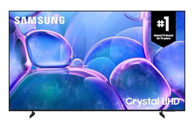 SAMSUNG 55-Inch U7900 Crystal UHD 4k Smart TV, Crystal Processor 4K, HDR, Metal Stream Design, Q-Symphony, Gaming Hub, 2 HDMI - [UN55U7900FFXZC] [Canada] (2025)