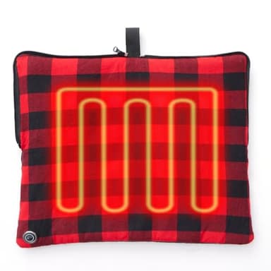 24x20Inch Stadium Seat Heating Pad, Battery Heated Outdoor Chair Cushion for Camping,Stadium,Office or Home, (Battery NOT Included).