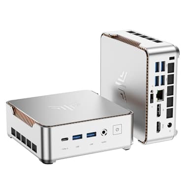 KAMRUI Pinova P2 Mini PC W-11 Pro, AMD Ryzen 4300U(Beats 3500U/3300U/N150/N95,Up to 3.7 GHz) Mini Computers, 16GB RAM 512GB SSD Mini Desktop Computers, Triple 4K Display/WiFi/BT for Home/Business