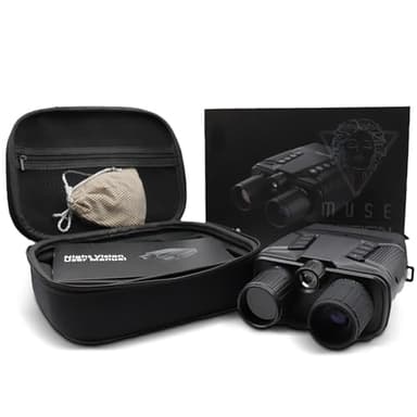 SKIOVEMI Night-Vision Goggles for Adults, Thermal Night Vision Binoculars/Military Grade Night Vision Goggles, 8X Digital Zoom Night Vision Device
