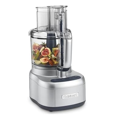 Cuisinart Elemental 11-Cup (2.6 L) Food Processor with Attachments, 550W, Silver (FP-11SSVEC)