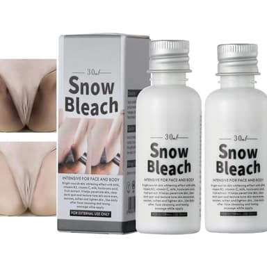 Skin Lightening Cream, Anal Bleaching Cream, Dark Spot Remover for Body, Intimate Area, Dark Underarm, Neck, Armpit, Elbow, Inner Thigh and Knee, Improve Private Area Dullness Odor (2 PCS)