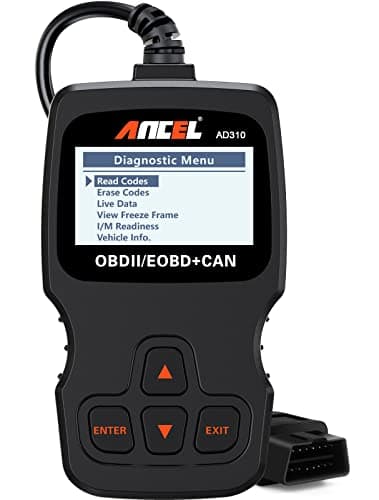 ANCEL AD310 Classic Enhanced Universal OBD II Scanner Car Engine Fault Code Reader CAN Diagnostic Tool (Black)