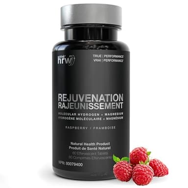 Drink HRW Molecular Hydrogen Water Tablets Rejuvenation - Raspberry (60 Tablets)