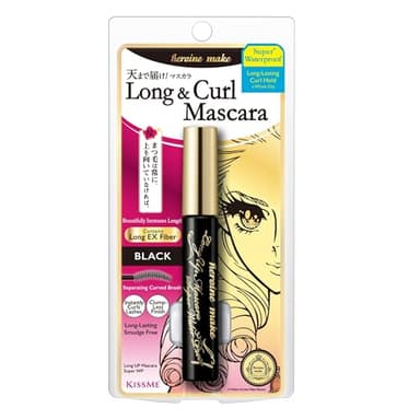 KissMe Isehan Heroine Make Long Up Mascara Super WP - 01 Black