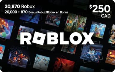Roblox Digital Gift Code [Redeem Worldwide - Includes Exclusive Virtual Item] 20,870 Robux - PC [Online Game Code]