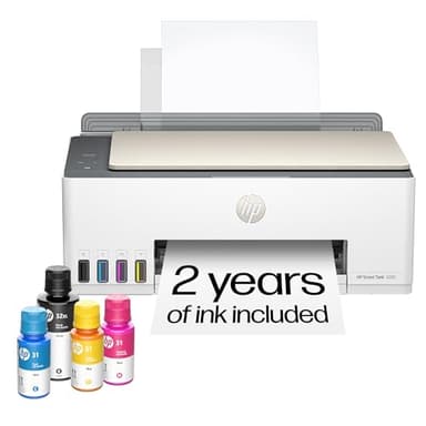 HP Smart Tank 5000 Wireless All-in-One Ink Tank Printer with up to 2 Years of Ink Included