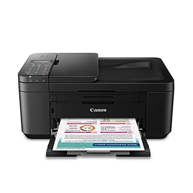 Canon PIXMA TR4720 - All-in-One Wireless Printer for Home Use, Print, Copy, Scan, and Built-in Fax, with Auto Document Feeder, Mobile Printing, Black