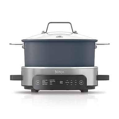 Ninja Foodi Everyday PossibleCooker Pro 6.5‑Qt Slow Cooker, Multi‑Cooker with Rice, Pasta, Oats & Sear/Sauté, Replaces 10 Appliances, MC1101C (Canadian Version)