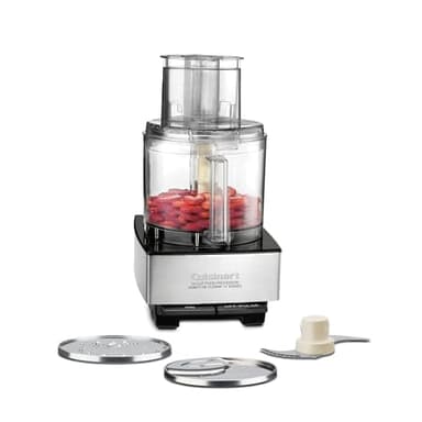 Cuisinart Food Processor 14-Cup Chopper for Mincing, Dicing, Shredding, Puree & Kneading Dough, Stainless Steel (DFP-14BCNYC)