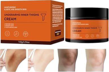 Underarm Brightening Cream, Intimate Dark Spot Remover for Body, Skin Lightening Cream for Armpit, Intimate Areas, Private Parts, Inner Thigh, Bikini Areas, Dark Elbows & Knees Dark Spot Corrector, 4.94 OZ