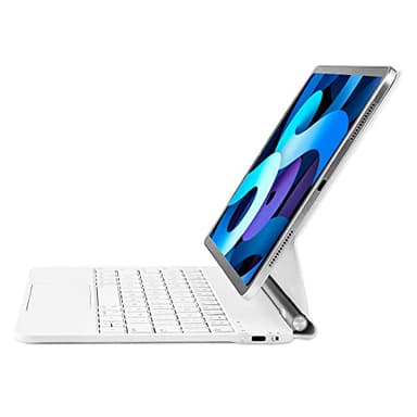 Magic Keyboard for iPad 10th Generation 2022/ iPad (A16) 11th Gen 11 Inch 2025, Floating Magnetic Keyboard Case Built-in Multi-Touch Trackpad Compatible with iPad 10.9 Inch 10th Gen, Backlit (White)