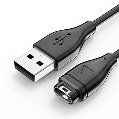 Charger for Garmin Forerunner 55 165 245 265 755 / Garmin Forerunner 965 955 945 935 Smart Watch, Replacement Charging Cable Cord (USB)
