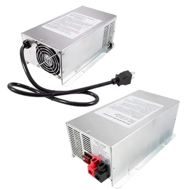 Gleyi WF-9855 55 Amp RV Power Converter - Deck Mount Three-Stage Power Converter/Charger Replacement for 9800 Series, RV Converter 55 amp for Camper RV Trailer, WF-9855-MBA, WF-9855-AD-MBA, WF-9855AN