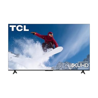 TCL 50-Inch Class S4 4K LED Smart TV with Fire TV (50S450F-CA), Dolby Vision HDR, Dolby Atmos, Alexa Built-in, Apple Airplay Compatibility, Streaming UHD Television, Black
