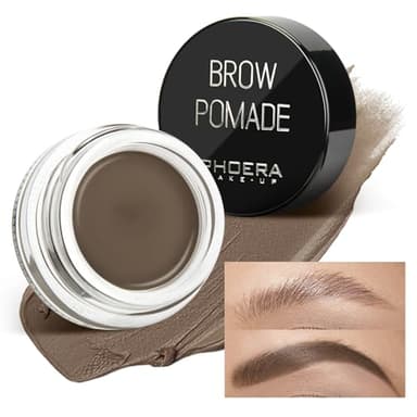 Eyebrow Pomade,Professional Makeup,Waterproof Brow Pomade For Long-Lasting Result(3#Soft Brown)
