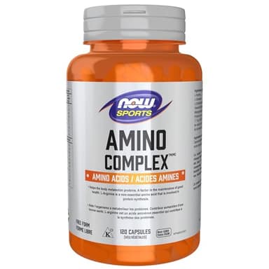 NOW Sports Amino Complex Capsules, 120 Count