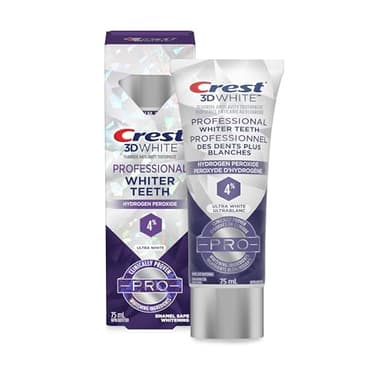 Crest 3D White Toothpaste, Professional Ultra White, 75 mL
