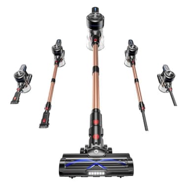 NADALY Cordless Vacuum Cleaner, 50Kpa Powerful Suction with 580W 65 Mins Runtime Stick Vacuum,Rechargeable, Lightweight, Anti-Tangle,Ideal for Hard Floor