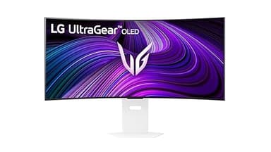 LG 39-inch Gaming Monitor 39GX90SA-W Ultragear/WQHD (3440 x 1440) / OLED/Curved /240Hz/1ms/ NVIDIA G-Sync Compatible, AMD FreeSync Premium/VESA DisplayHDR True Black 400/ webOS/USB Type-C White