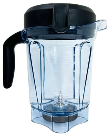 for Vitamix Blender Pitcher 64oz Low-Profile, Replacement Pitcher for Vitamix 750 5300 5200 5000 7500 6300 Vm0102 Vm0103 Vm0197 E310 G/Classic C/Explorian/Commercial Series etc
