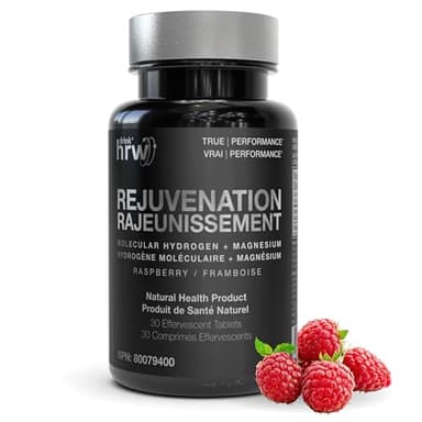 Drink HRW Molecular Hydrogen Water Tablets Rejuvenation - Raspberry (30 Tablets)