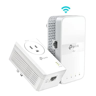 TP-Link Powerline WiFi Extender TL-WPA7617 KIT - Includes AV1000 Powerline Ethernet Network Adapter and AC1200 Dual Band Extender, Gigabit Port, Passthrough, OneMesh, Ethernet Over Power, Plug & Play