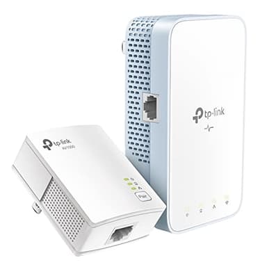 TP-Link Powerline WiFi Extender (TL-WPA7517KIT) - AV1000 Powerline Ethernet Adapter with Dual Band WiFi, OneMesh, Gigabit Port, Ethernet Over Power, Plug & Play
