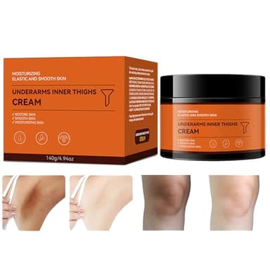 Underarm Brightening Cream, Intimate Dark Spot Remover for Body, Underarm, Intimate Areas, Inner Thigh, Armpit, Dark Elbows and Knees, Bikini Areas, Private Parts, Inner Thigh Darkness Remover, 4.94 OZ