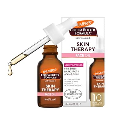 Palmer's Cocoa Butter Formula Moisturizing Skin Therapy Oil for Face with Vitamin E, Rosehip Fragrance, 1 Ounce