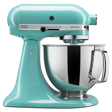 KitchenAid Artisan Series 5-Quart Tilt-Head Stand Mixer, Aqua Sky, KSM150PSAQ