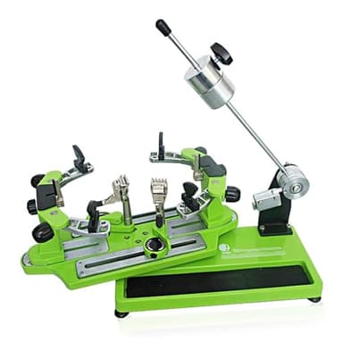 Badminton Racket stringing Machine, Tennis stringing Machine, 6-Point Fixation, Racket Rotation/Anti-Slip stringing re-stringing Tool
