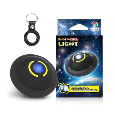 Brook Pocket Auto Catch Light - Dual Accounts Portable Version of Auto Catcher, The Smallest Auto Catch Accessory as AirTag, 2P Auto Catching Pocket Monster Accessory