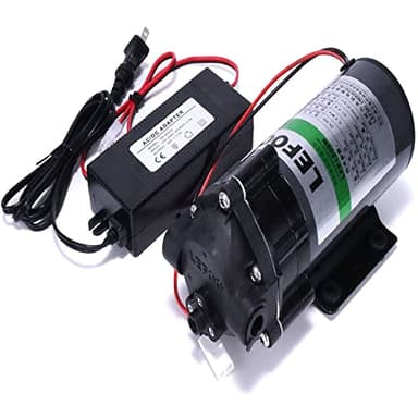 LEFOO RO Booster Pump LFP1200W 200GPD for Reverse Osmosis Water Filtration System with Transformer.
