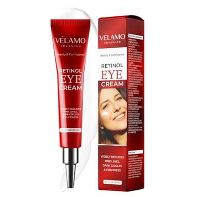 Instant Eye & Face Lift Cream: Reduces Wrinkles Fine Lines Under Eye Bags Puffiness Dark Circles Crow's Feet - Rapid Face Lifting Tightening Firming Retinol Under Eye Cream 15g